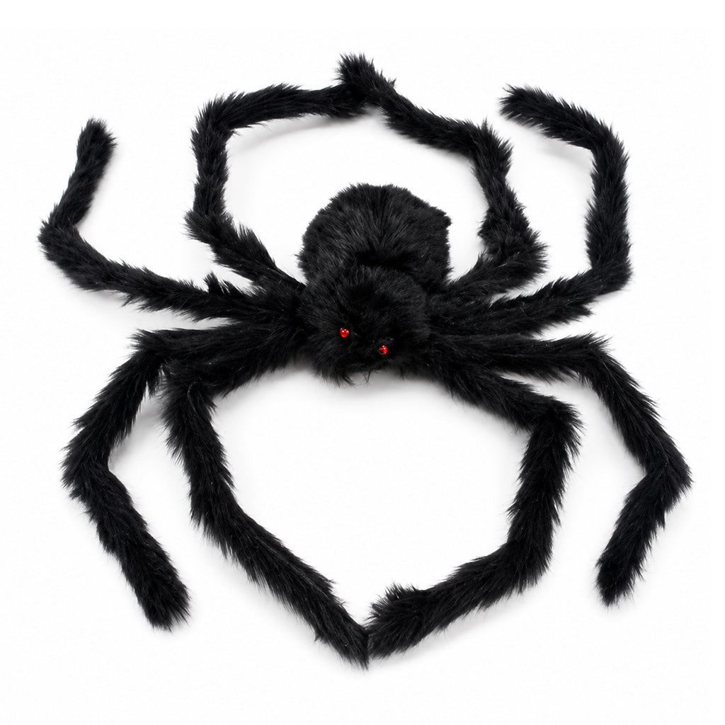 🕷️Giant Realistic Halloween Spider-75cm Red-Eye Haunt Prop