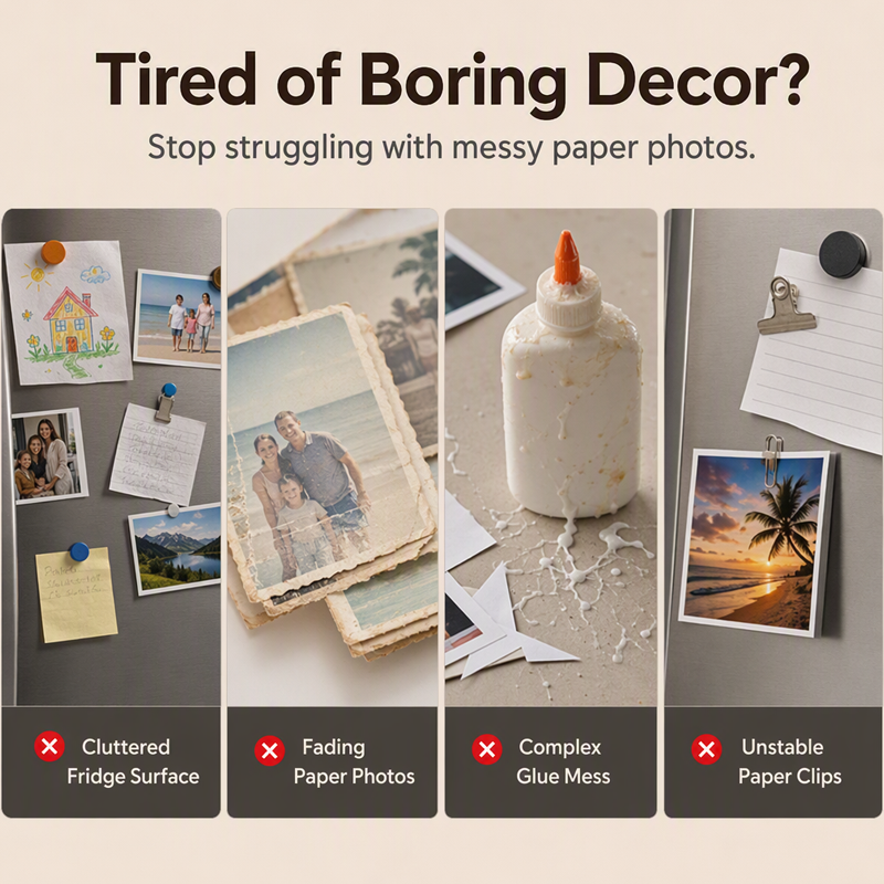 DIY Acrylic Photo Magnet – Turn Memories Into Fridge Decor