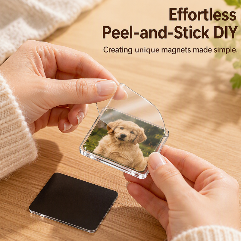 DIY Acrylic Photo Magnet – Turn Memories Into Fridge Decor