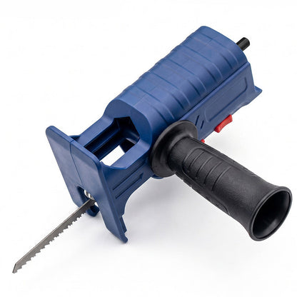 🔧🪚 Electric Drill to Reciprocating Saw Adapter Kit – 3-Blade DIY Cutting Tool Attachment ⚡