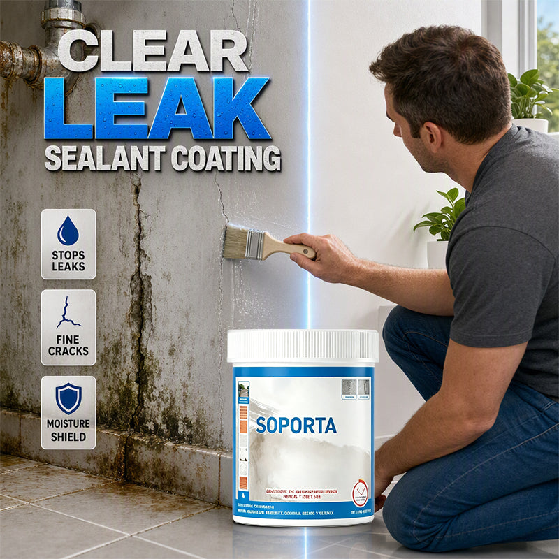 💧45% OFF | Clear Multi‑Surface Waterproof Repair Sealant – Invisible Leak‑Sealing Coating, Brush‑On For Roofs, Tiles & Outdoor Walls!