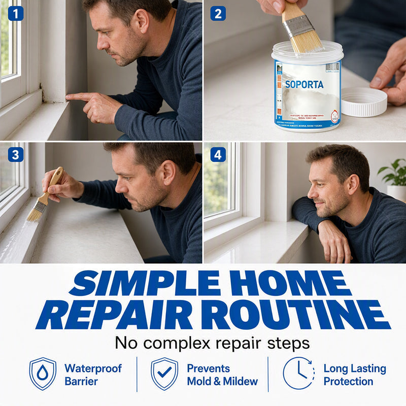 💧45% OFF | Clear Multi‑Surface Waterproof Repair Sealant – Invisible Leak‑Sealing Coating, Brush‑On For Roofs, Tiles & Outdoor Walls!