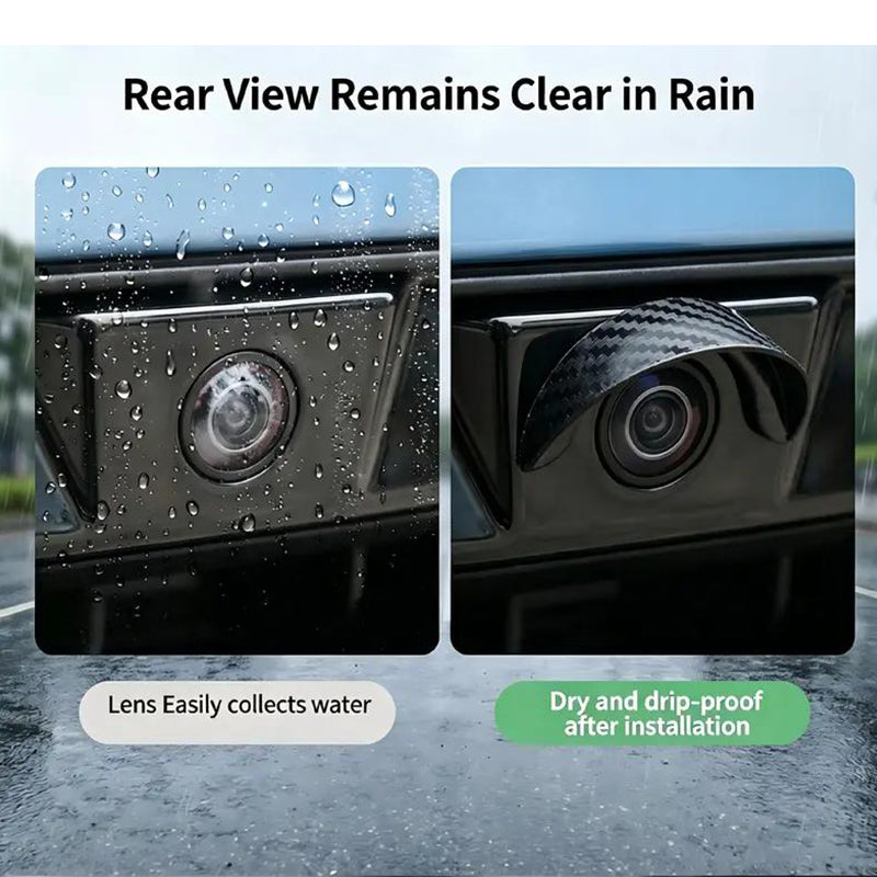 🌧 See More Clearly in the Rain – Flexible Backup Camera Rain Shield