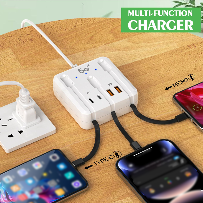 ⚡ Multi-Port USB Charging Station