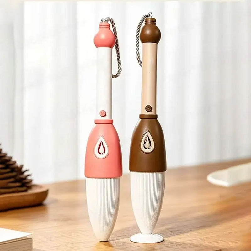 One-Press Pen-Shaped Bubble Machine – Rechargeable Bubble Fun