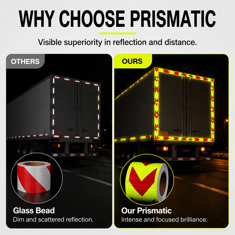 ✨ High-Visibility Arrow Reflective Tape – Make Dark Edges Easier to Notice