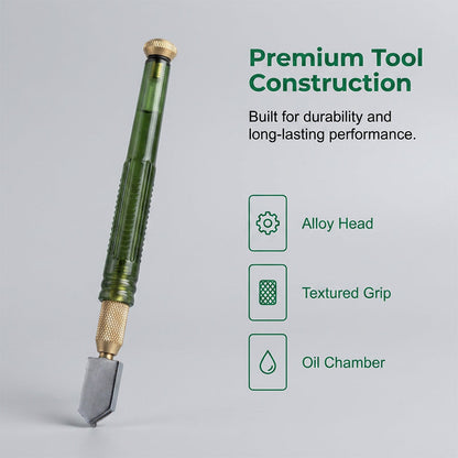 ✨ Precision Glass Cutter – Smooth Scoring & Better Control