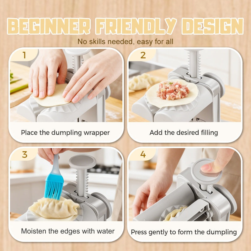 🥟 Dumpling Maker Press – Easy Handheld Dumpling Mold