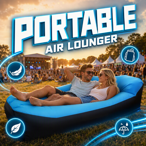 Portable Outdoor Inflatable Lounger Air Sofa
