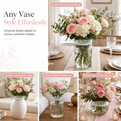 🌷 Silicone Flower Arranging Grid – Keep Stems Spaced & Supported
