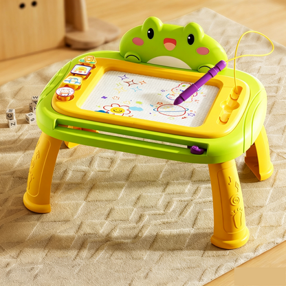 🎨 3-in-1 Color Magnetic Drawing Board – Draw, Erase & Create Again