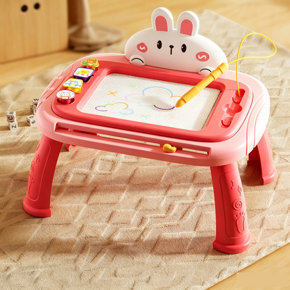 🎨 3-in-1 Color Magnetic Drawing Board – Draw, Erase & Create Again