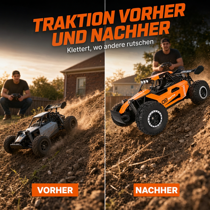 4WD Off-Road RC Car – Built For Dirt, Gravel & Backyard Fun