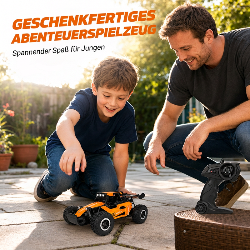 4WD Off-Road RC Car – Built For Dirt, Gravel & Backyard Fun