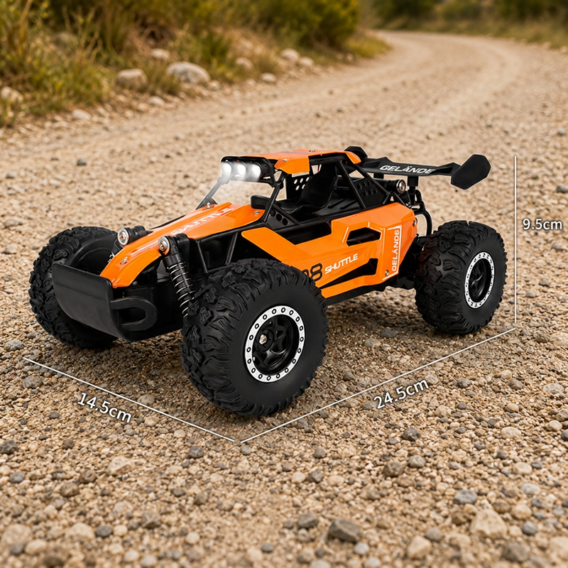 4WD Off-Road RC Car – Built For Dirt, Gravel & Backyard Fun