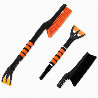 ❄️ 2-in-1 Extendable Snow Brush & Ice Scraper – Clear Your Car the Easy Way