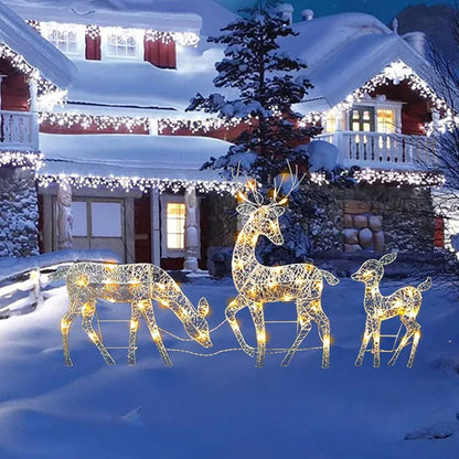 Light-Up Christmas Reindeer Family – Choose One or All Three 🦌✨