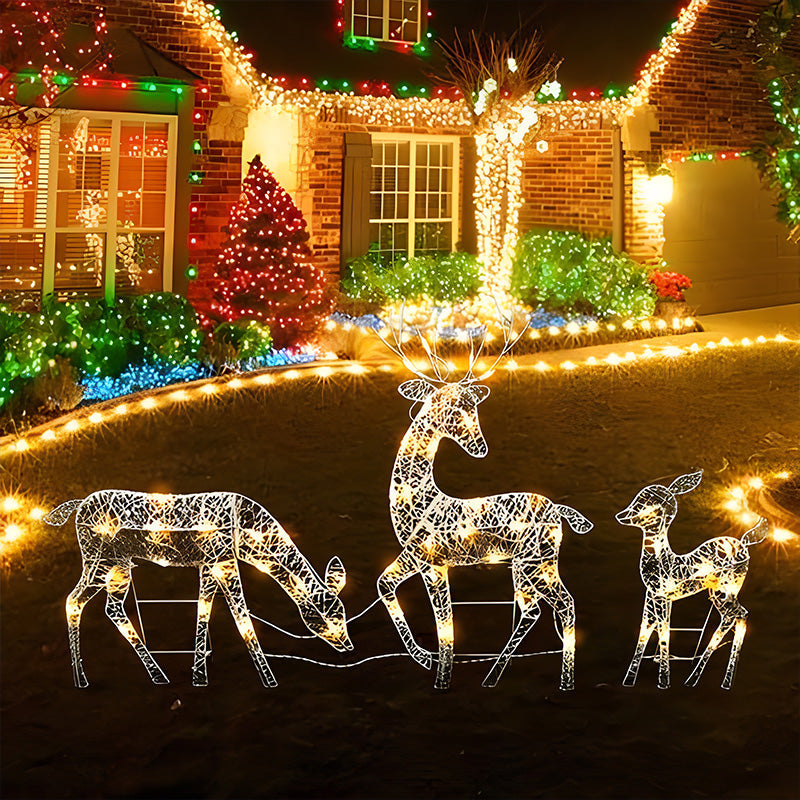 Light-Up Christmas Reindeer Family – Choose One or All Three 🦌✨
