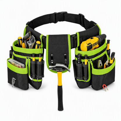 🛠️ Magnetic Tool Belt with Pockets – Keep Tools & Screws Within Reach