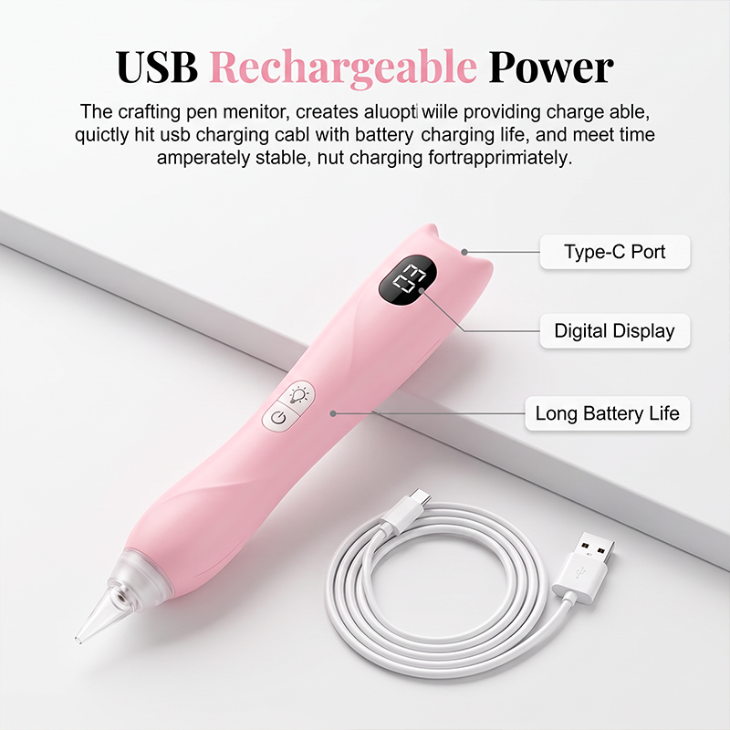 ✨ Rechargeable LED Diamond Painting Pen – Light Up Every Detail