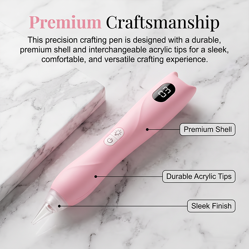 ✨ Rechargeable LED Diamond Painting Pen – Light Up Every Detail