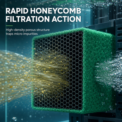 🐠 Activated Carbon Aquarium Filter Cube Block - Water Clarifier & Purifier 🧪
