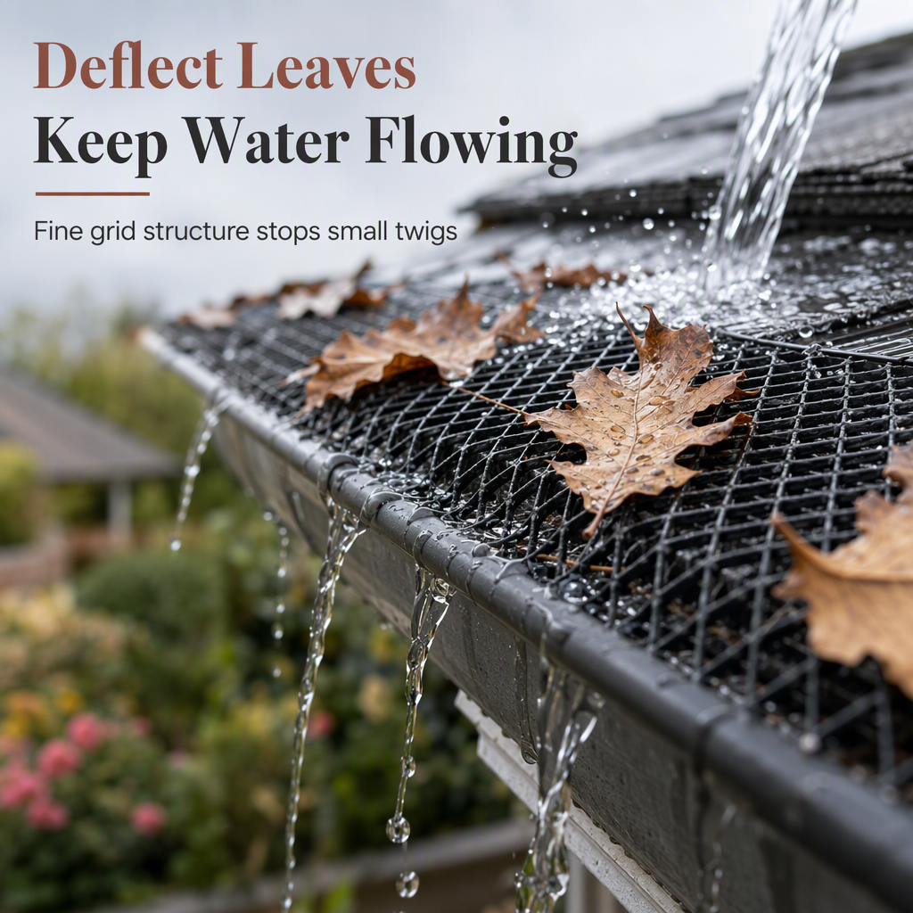 Gutter Guard Mesh Roll – Keep Leaves Out, Let Rainwater Through 🍂