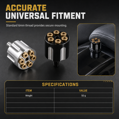 ⚙️ Tool-Free Motorcycle Seat Bolt – CNC Cylinder-Style Upgrade