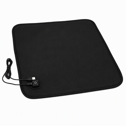 Portable Electric Heated Chair Pad and Seat Cushion for Office Home and Outdoor Winter Use 45x87cm