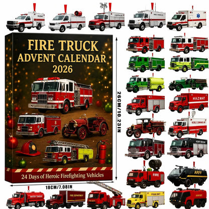 2026 Fire Truck Advent Calendar Play Set – product image 5